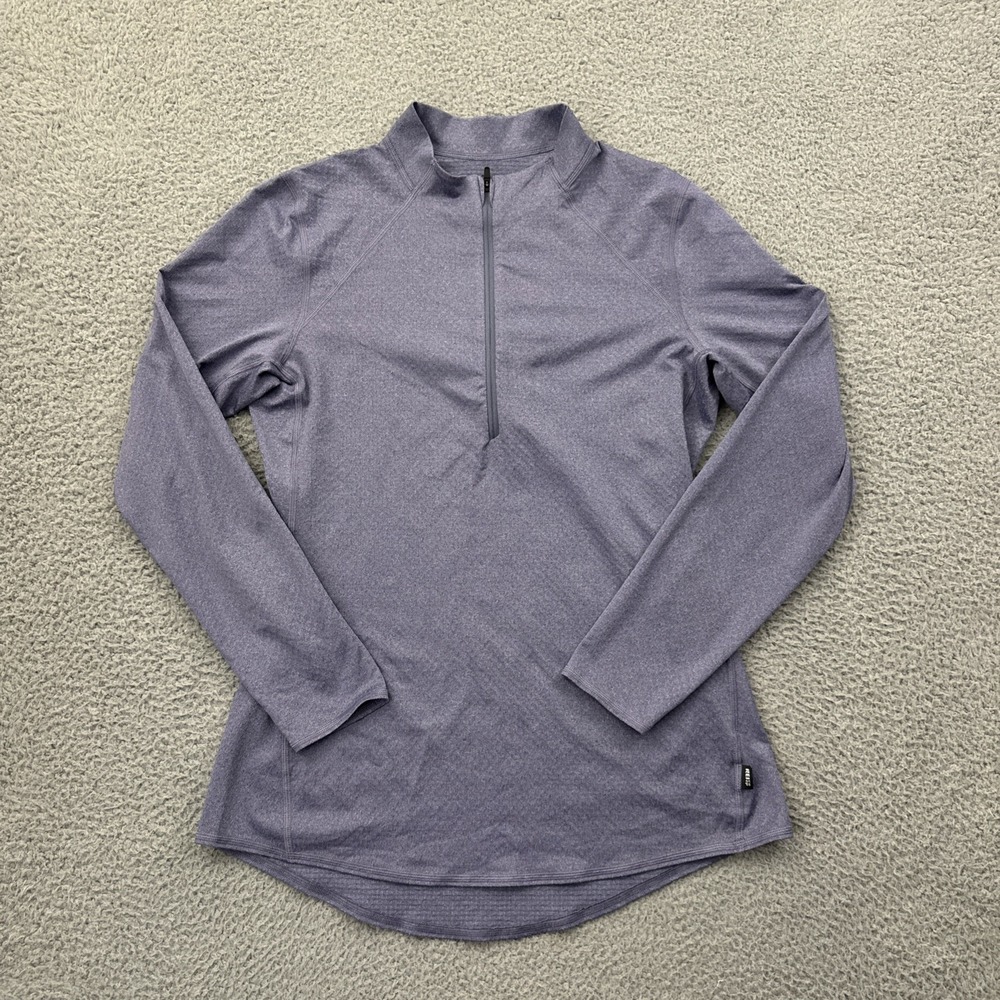 REI Co-op Lightweight 1/2 Zip Pullover Base Layer Top Purple Women's Medium